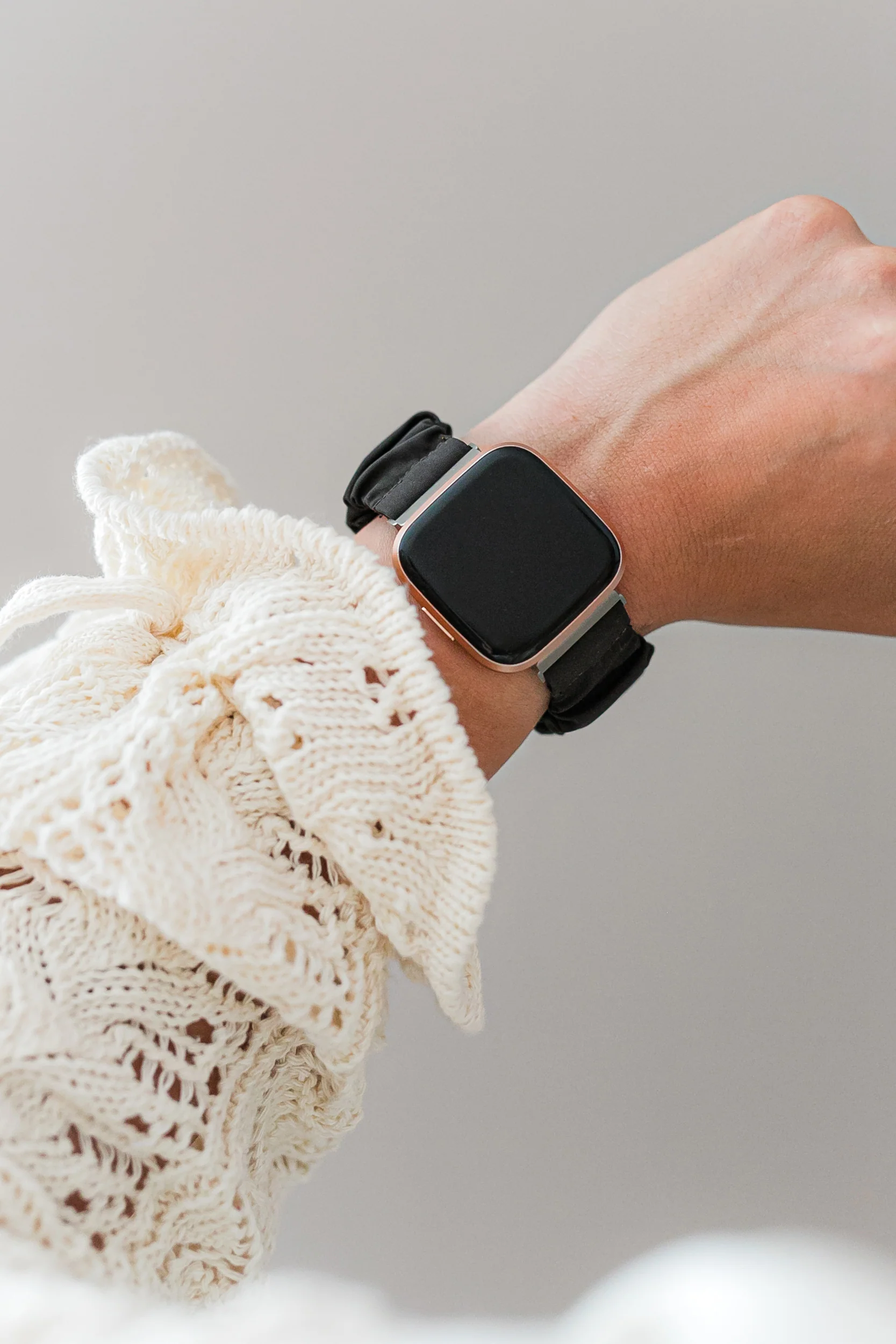 Scrunchie Fitbit Versa 1/2 bandje - Image 3